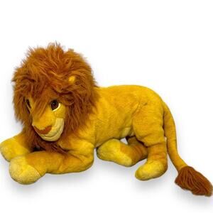 Vintage 1994 Disney Mattel Lion King Adult Simba Plush Rare Collectible
